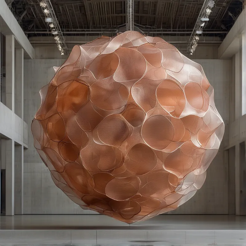 Suspended Bubble Sphere