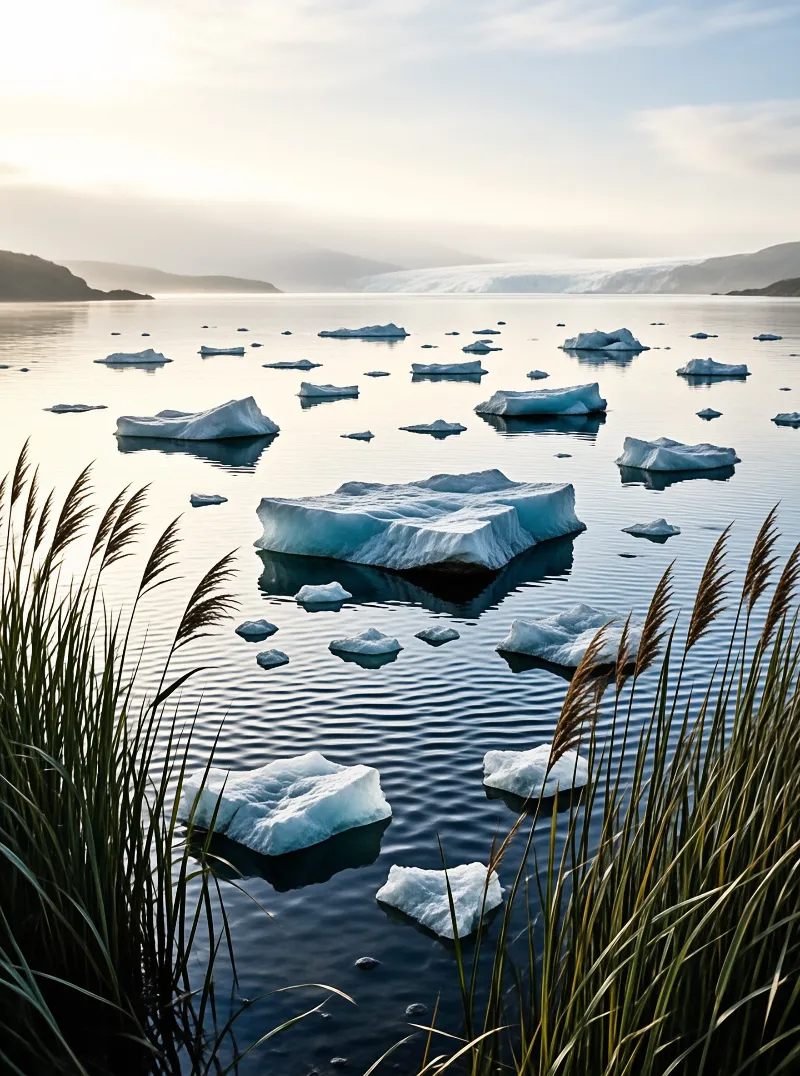 Floating Ice Floes