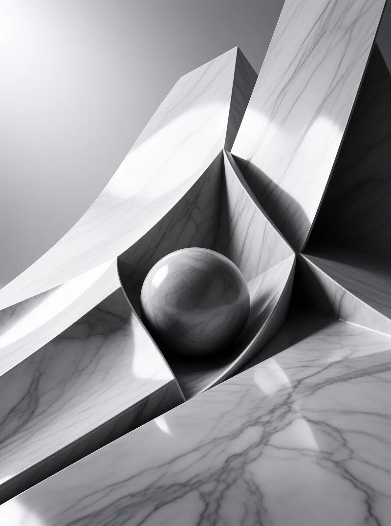 Abstract Marble Geometry