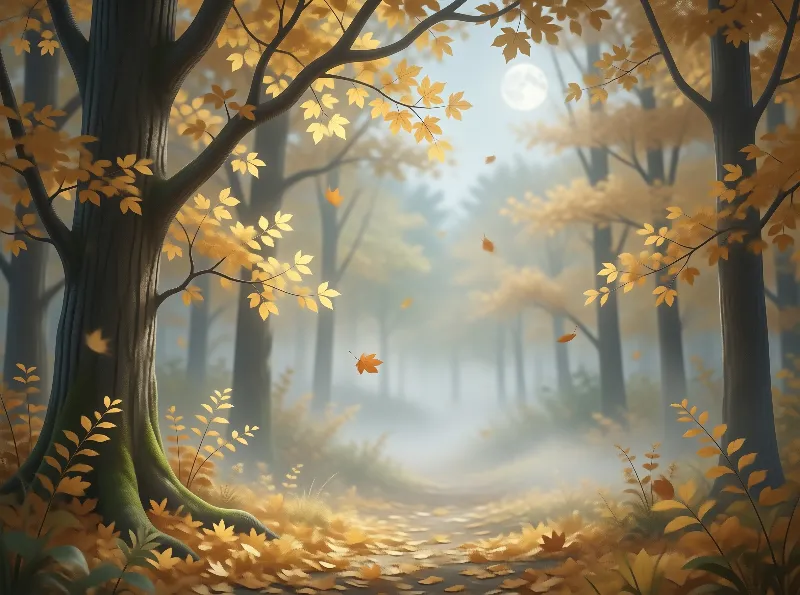 Autumn Forest Path