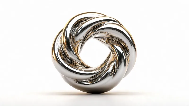 Polished Metallic Ring