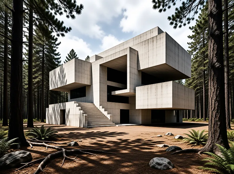 Modern Forest Villa