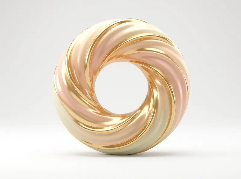 Twisted Gold Torus