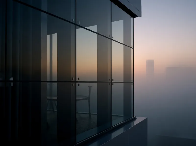 Modern Glass Facade