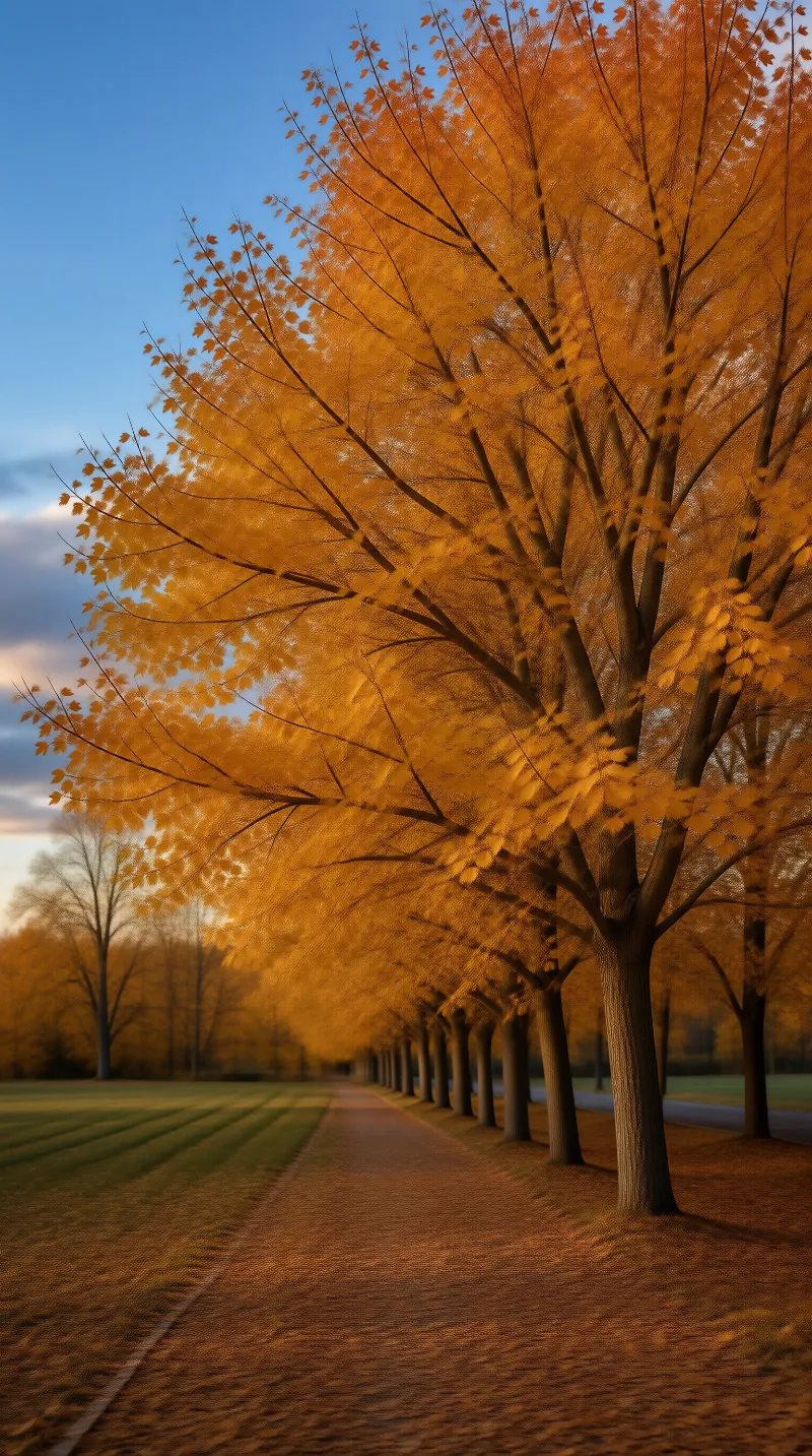 Autumn Tree Path