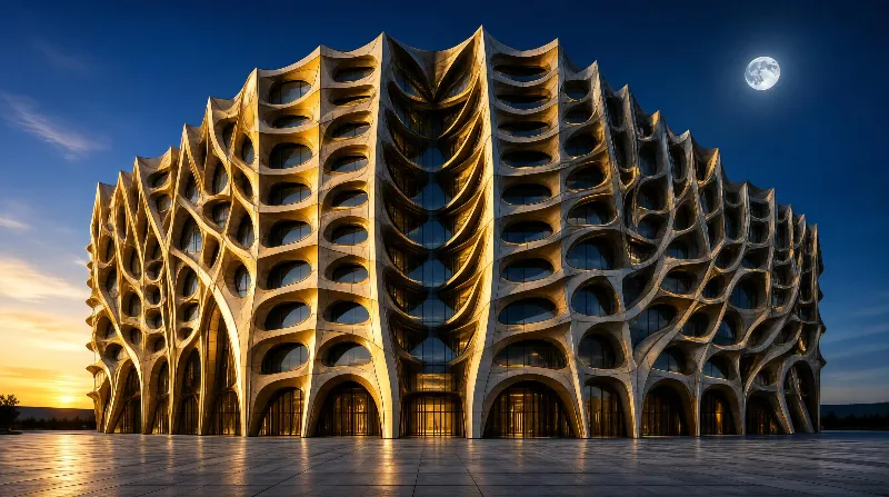 Organic Architecture at Dusk