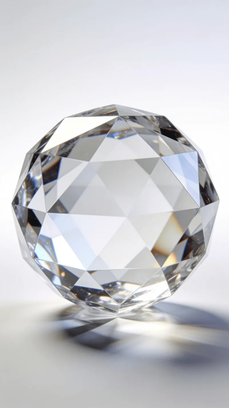Crystal Geometric Sphere