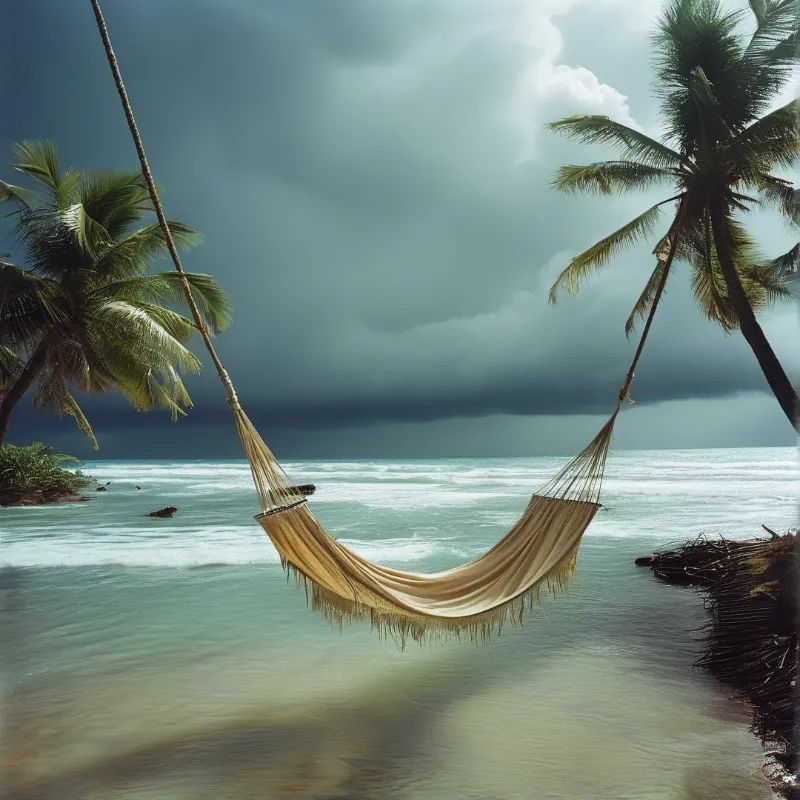 Hammock Before Storm