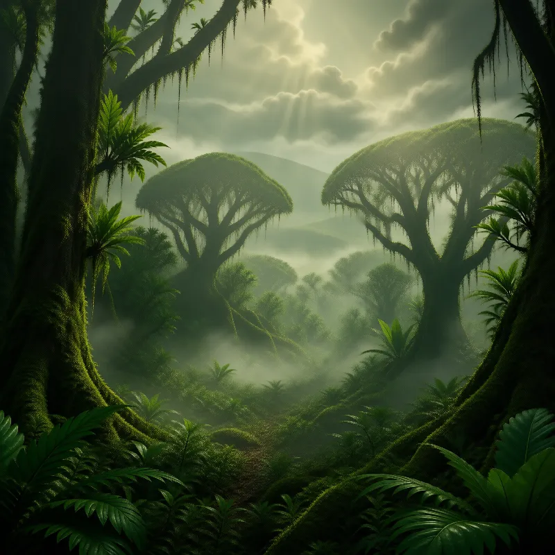 Mystical Ancient Forest