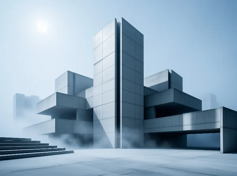 Geometric Architecture in Mist