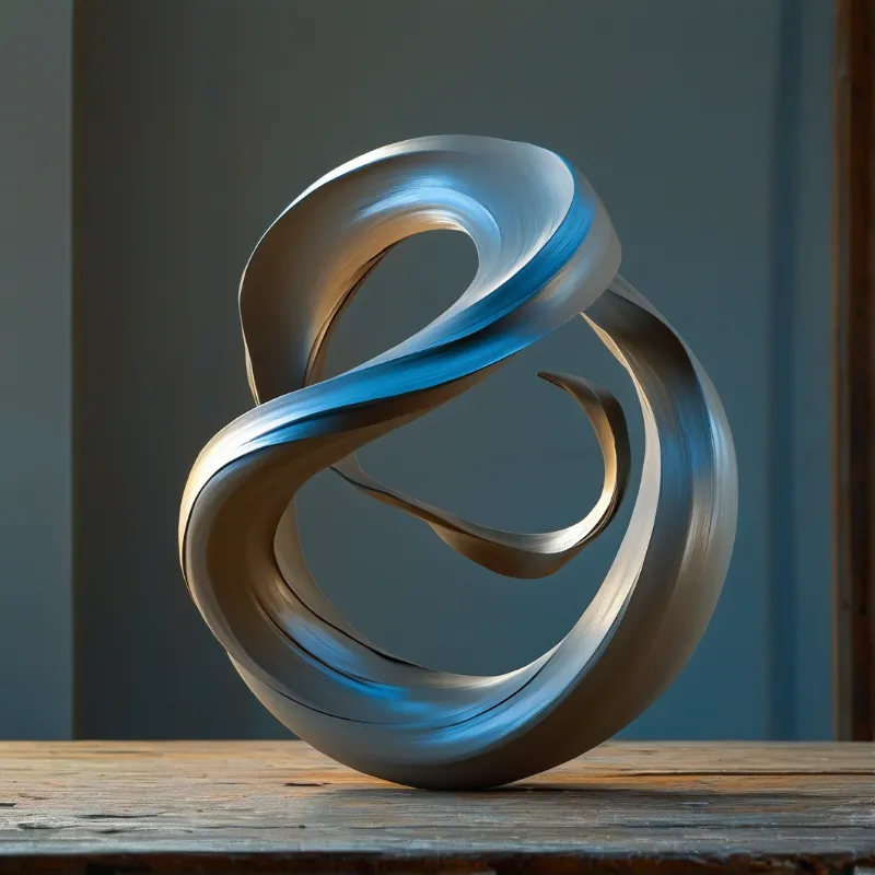 Abstract Metal Sculpture