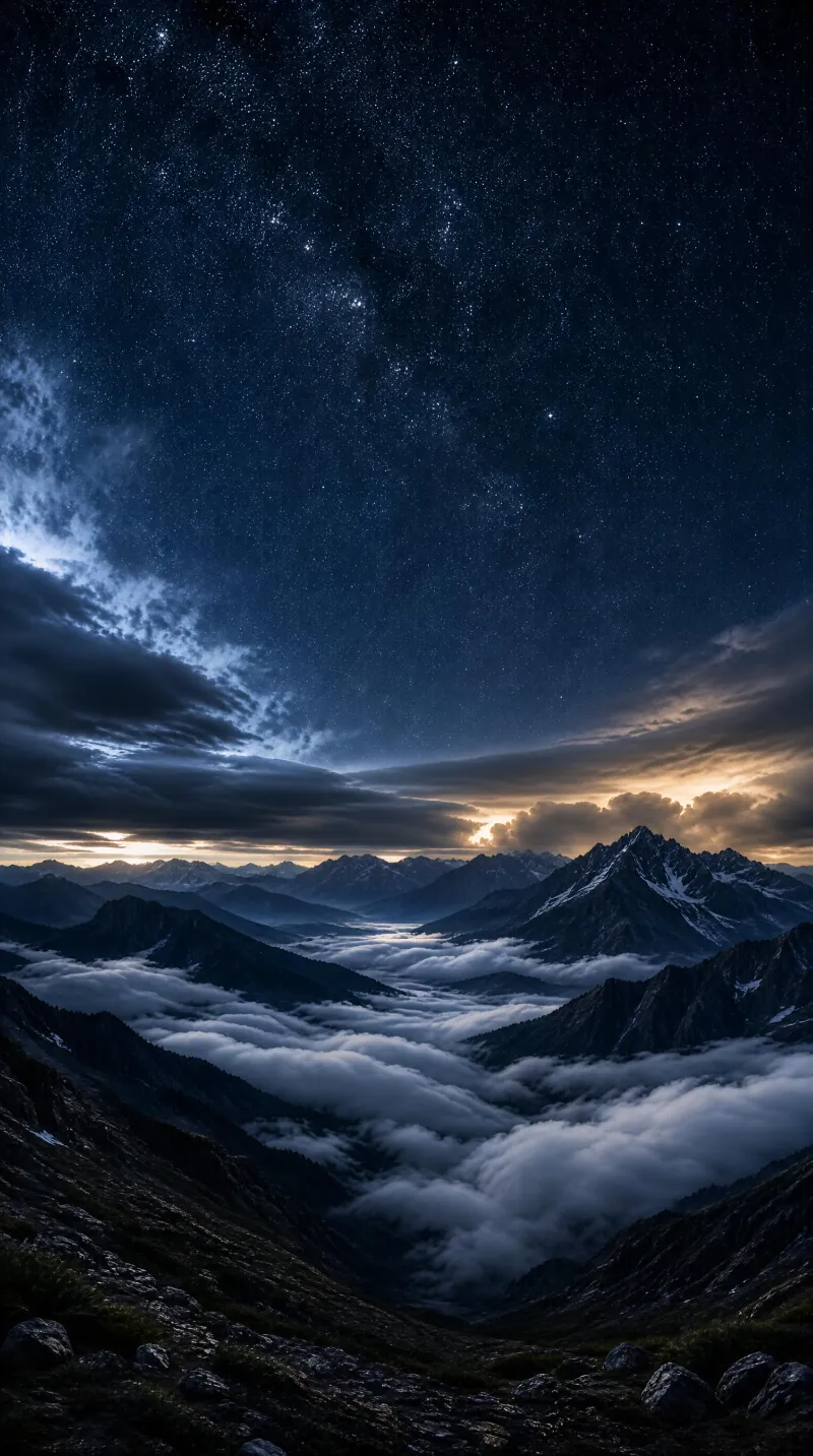 Starry Mountain Vista