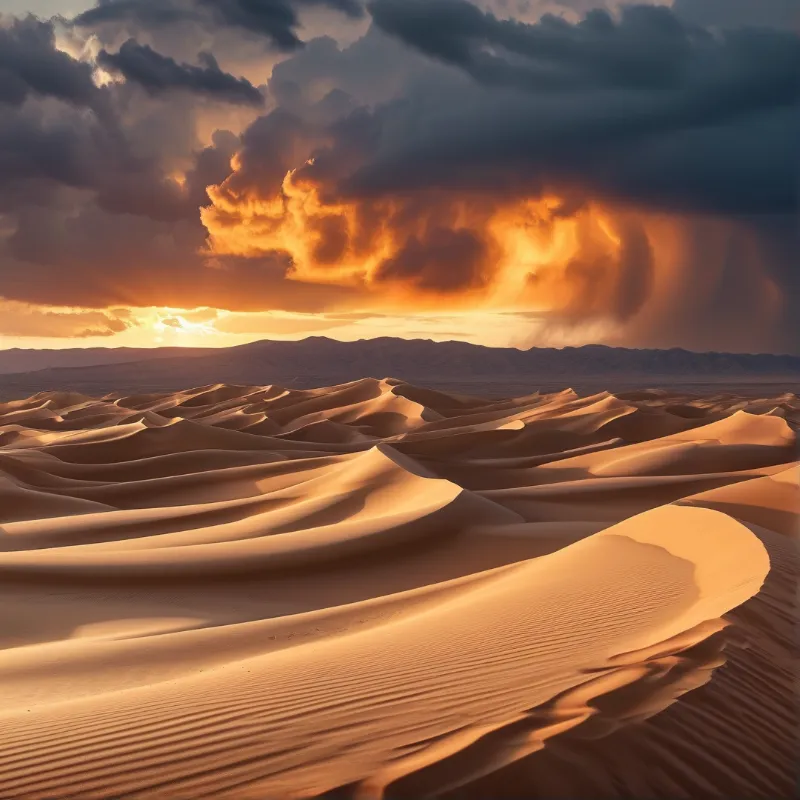 Desert Dunes Landscape
