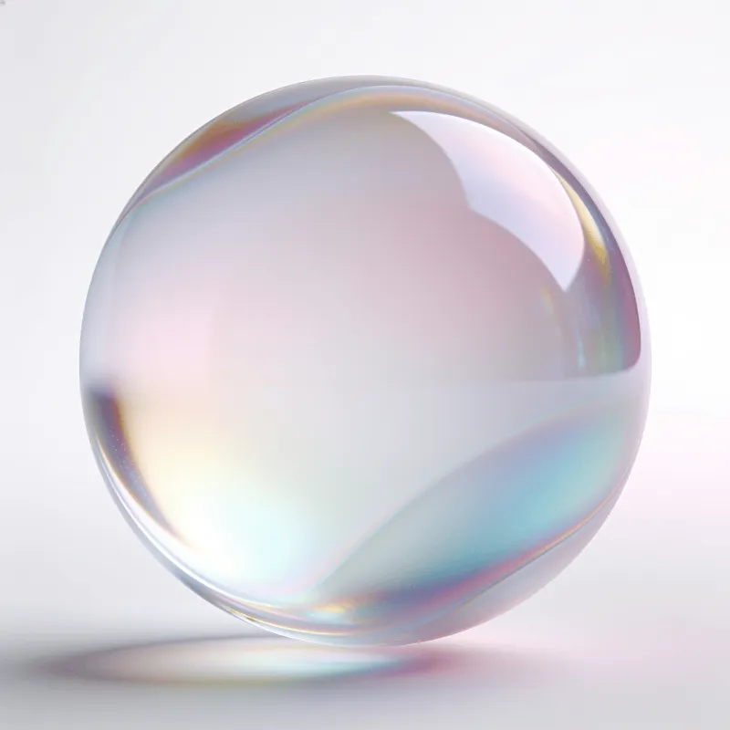 Pastel, Iridescent Floating Orb
