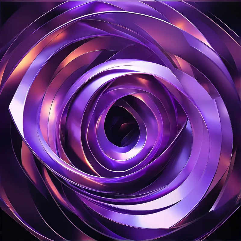 Purple Swirling Vortex