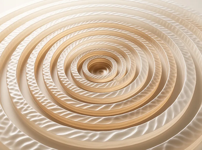 Minimalist Spiral Design