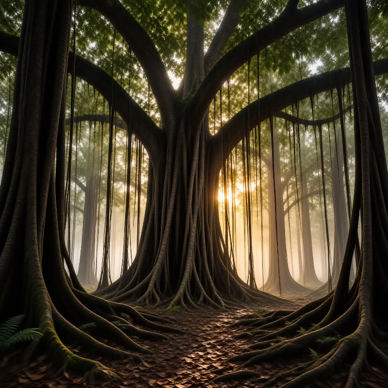 Mystical Banyan Grove