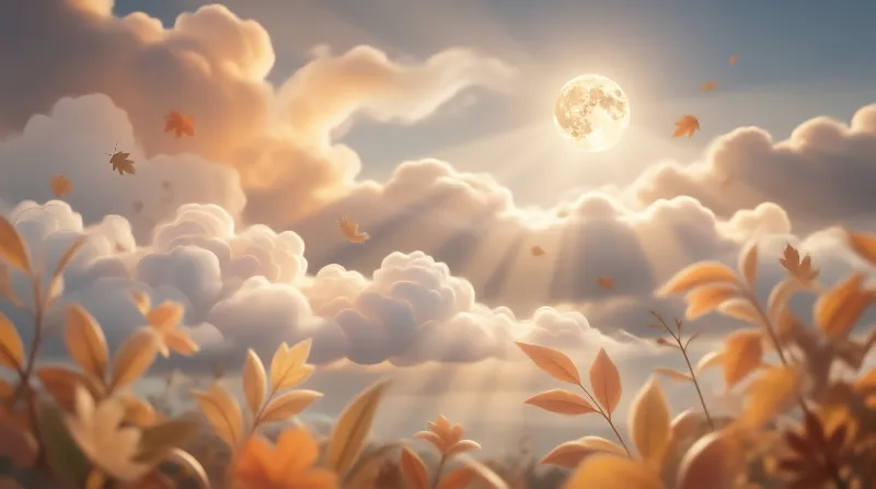 Dreamy Autumn Moonlight
