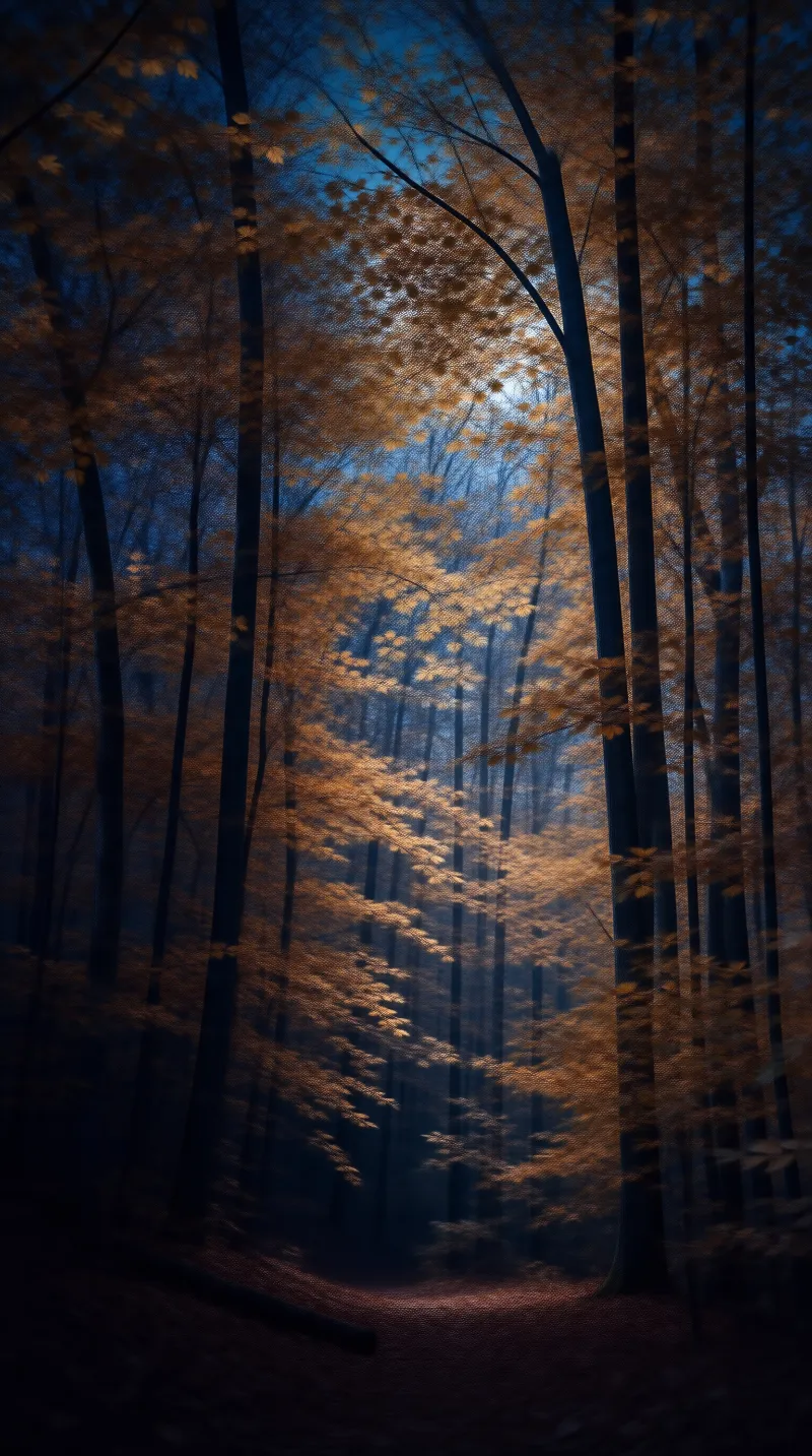 Mystical Twilight Forest