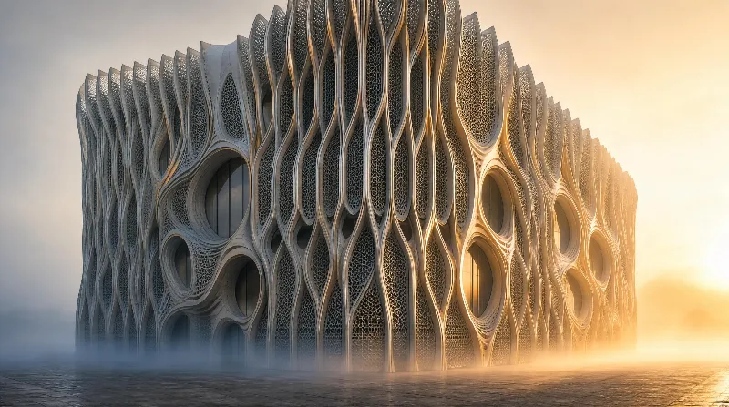 Futuristic Organic Facade