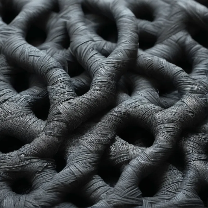 Dark Woven Rope Texture