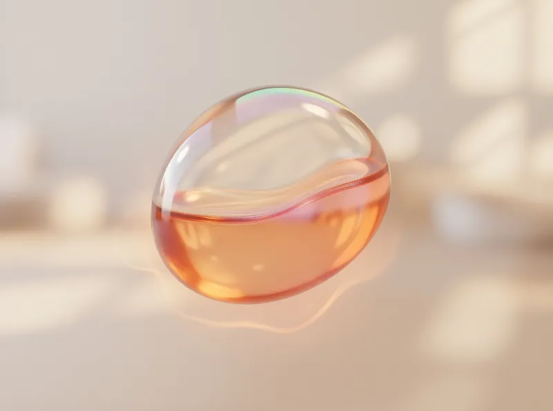 Amber Softgel Capsule