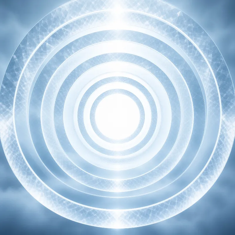 Crystalline Concentric Rings