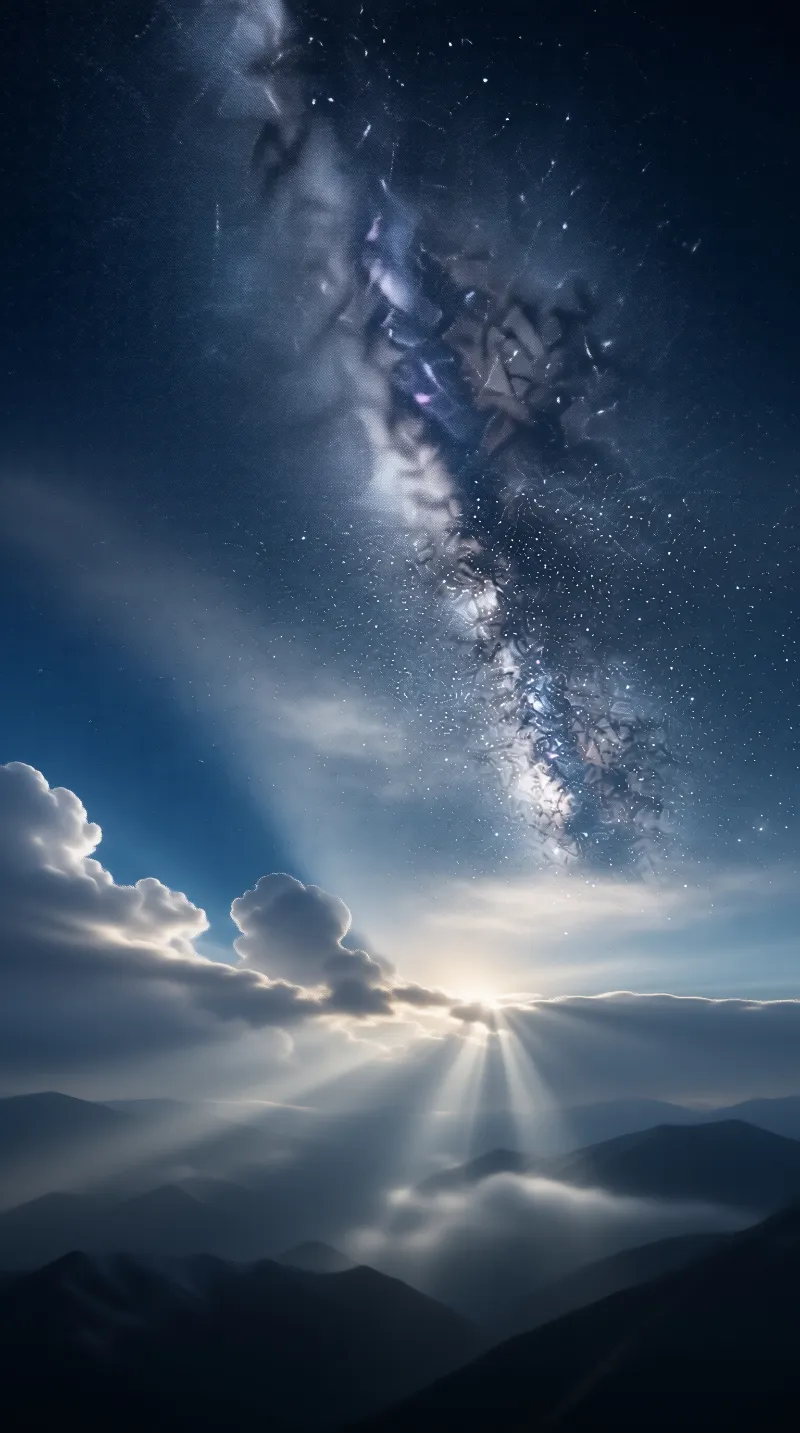 Ethereal Cosmic Landscape