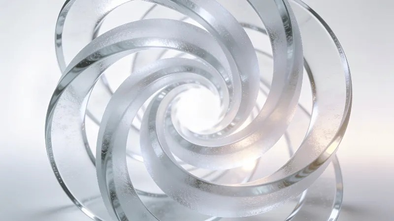 Frosted Glass, Dreamlike Helix
