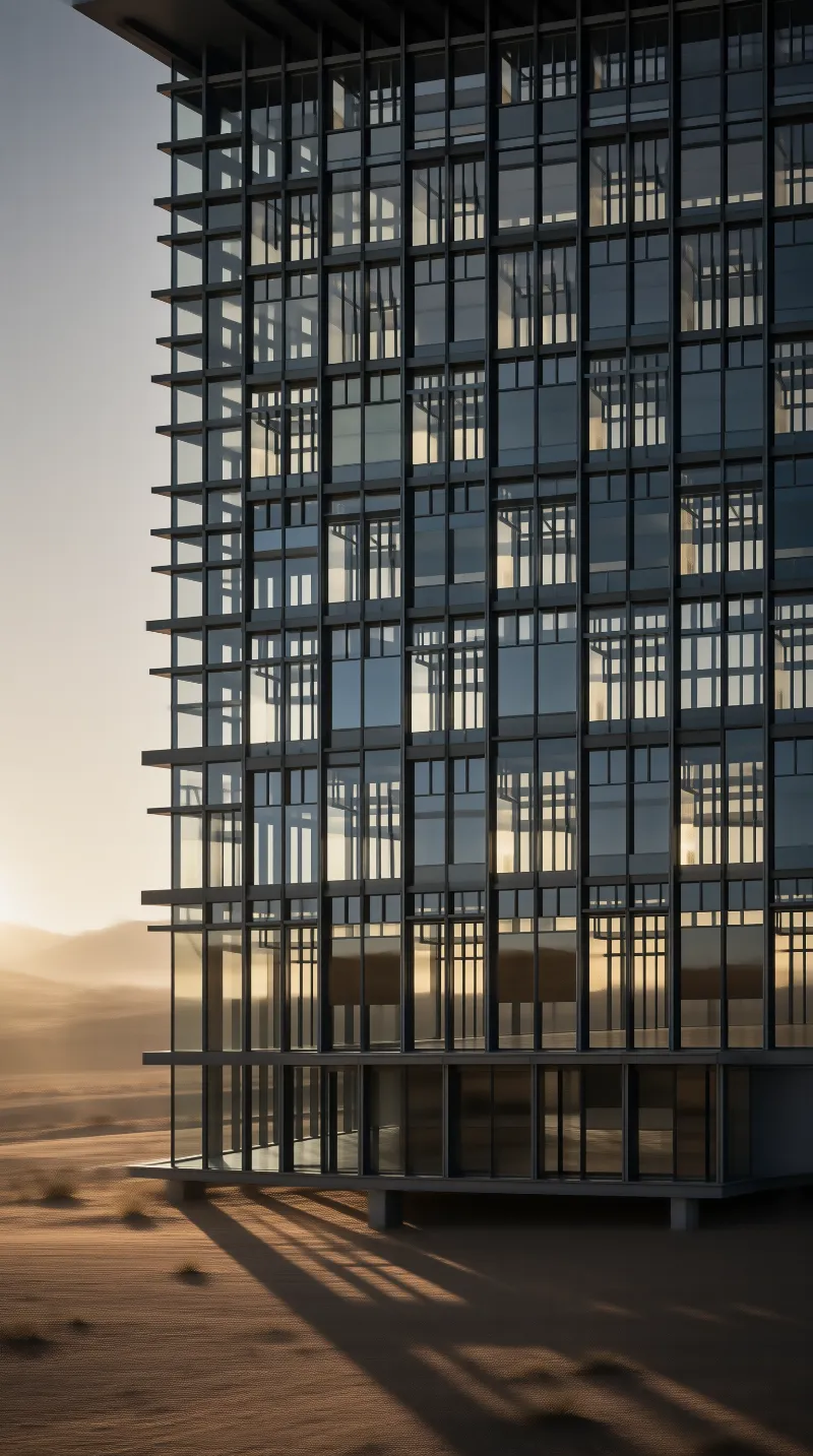 Desert Glass Tower