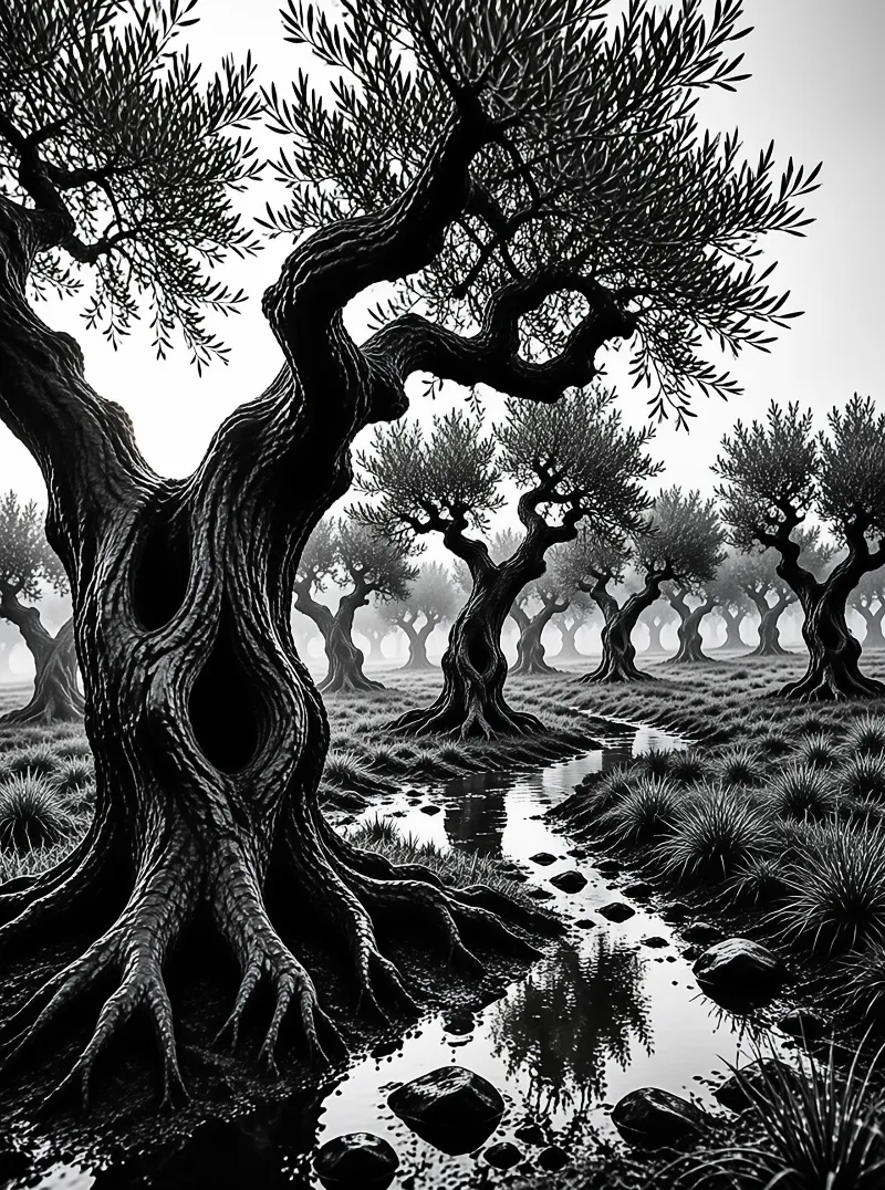 Twisted Olive Grove