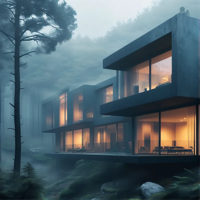 Modern Forest Villa