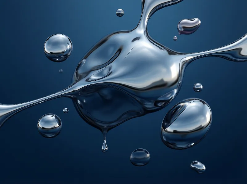 Liquid Metal Drops