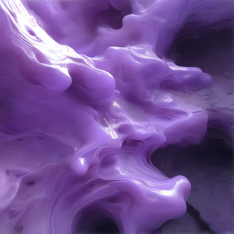 Swirling Purple Abstract