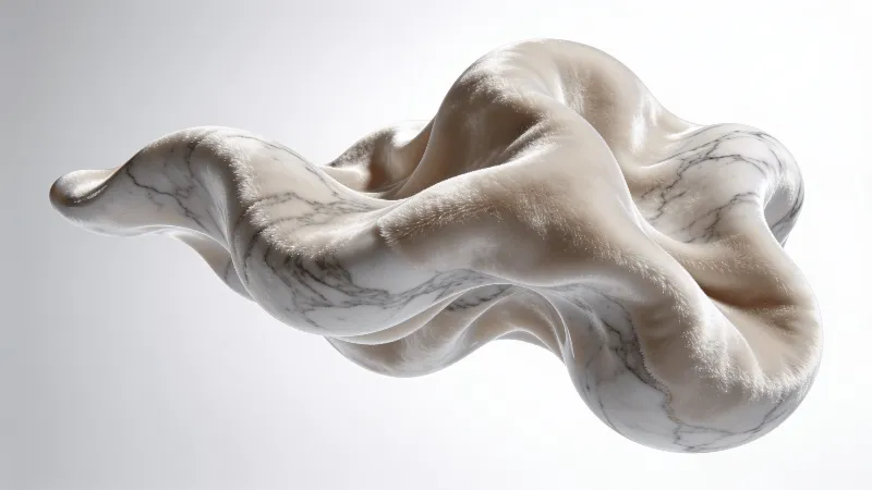 Velvet, Marble Fluid Blob