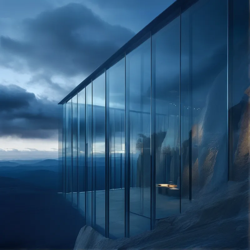 Modern Glass Pavilion