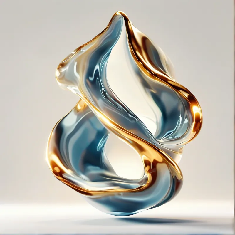 Abstract Fluid Sculpture