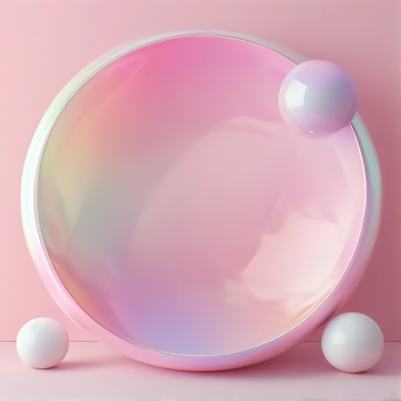 Pastel Abstract Geometry