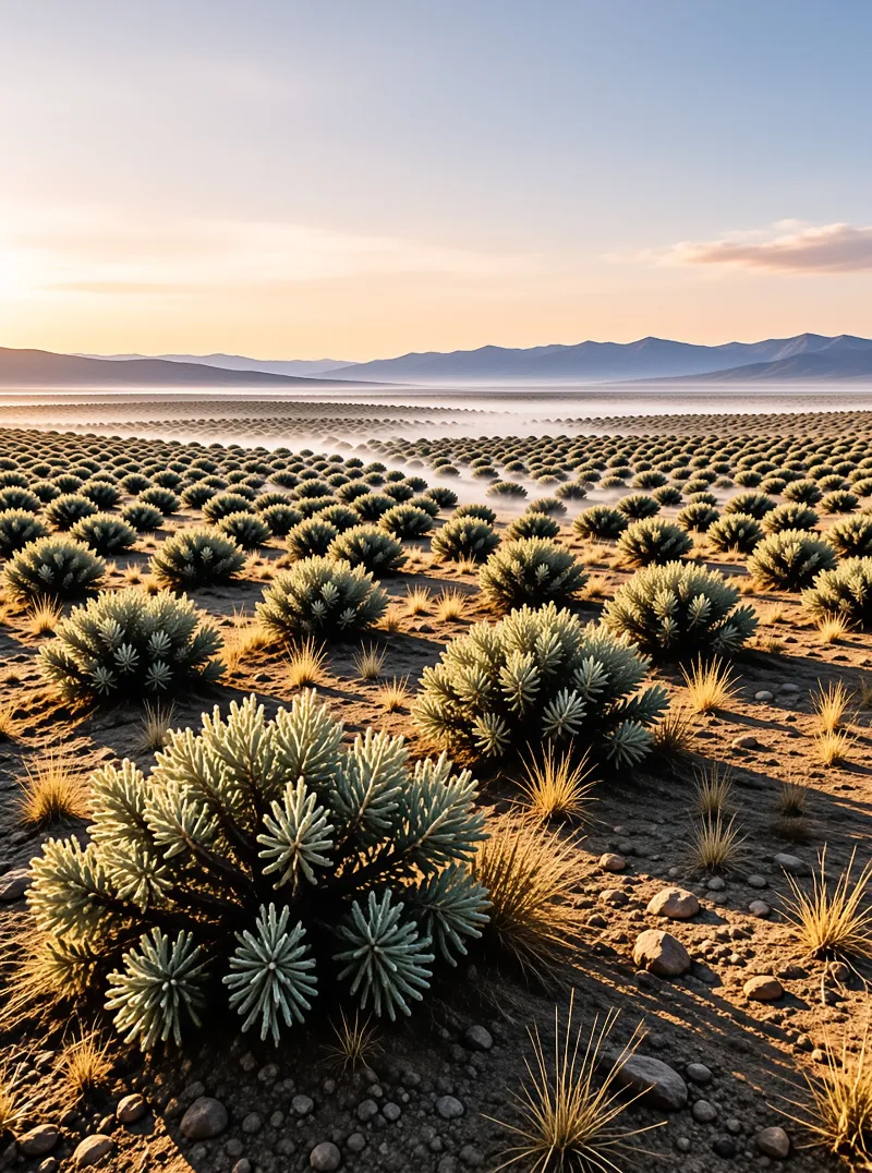 Desert Sagebrush Sunrise