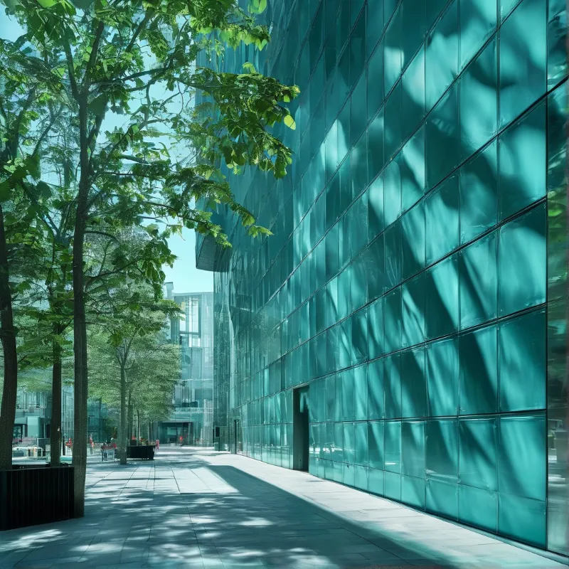 Modern Glass Facade
