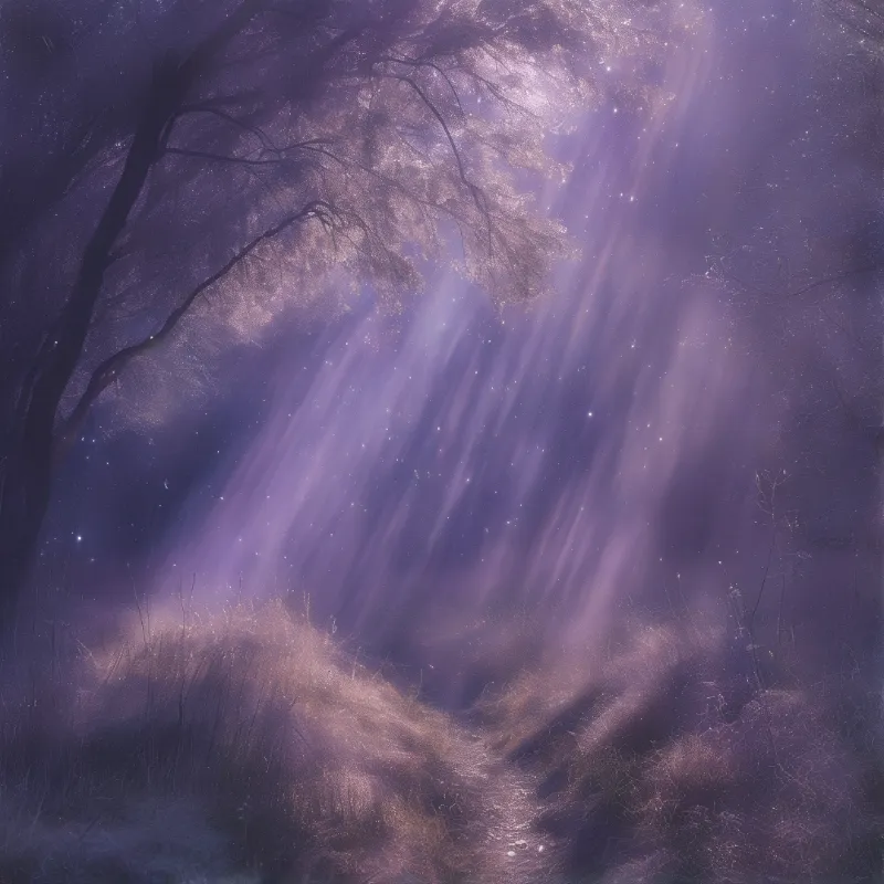 Purple Dream Forest