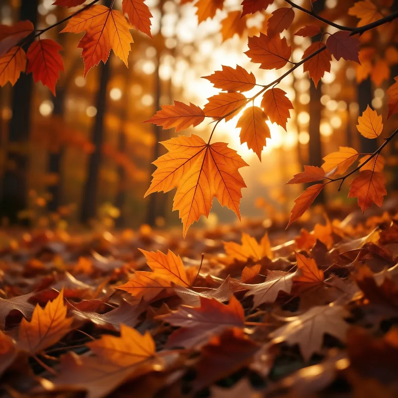 Golden Autumn Foliage