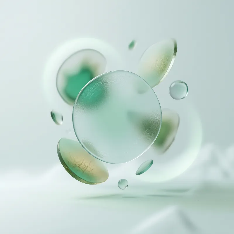 Floating Glass Elements