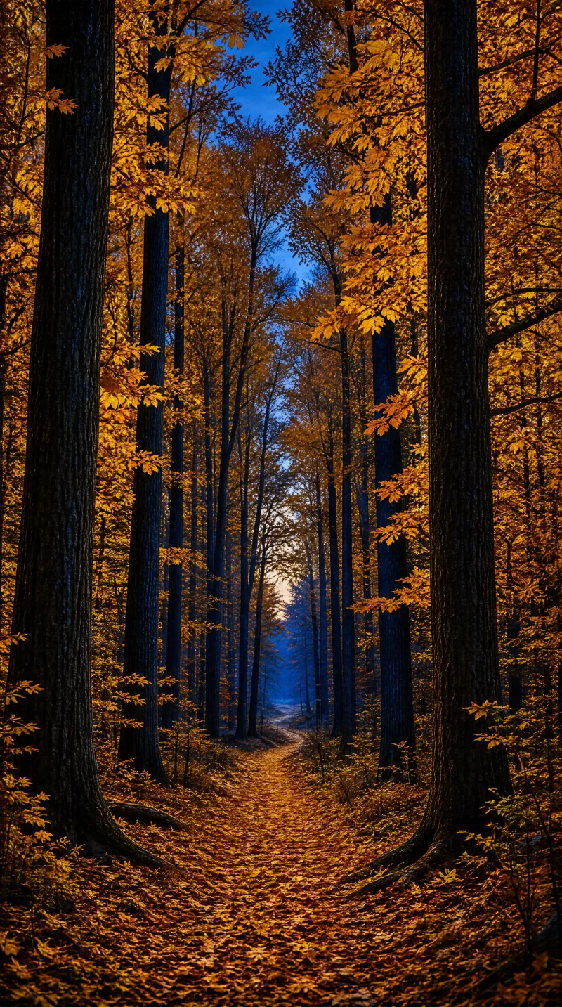 Autumn Forest Path