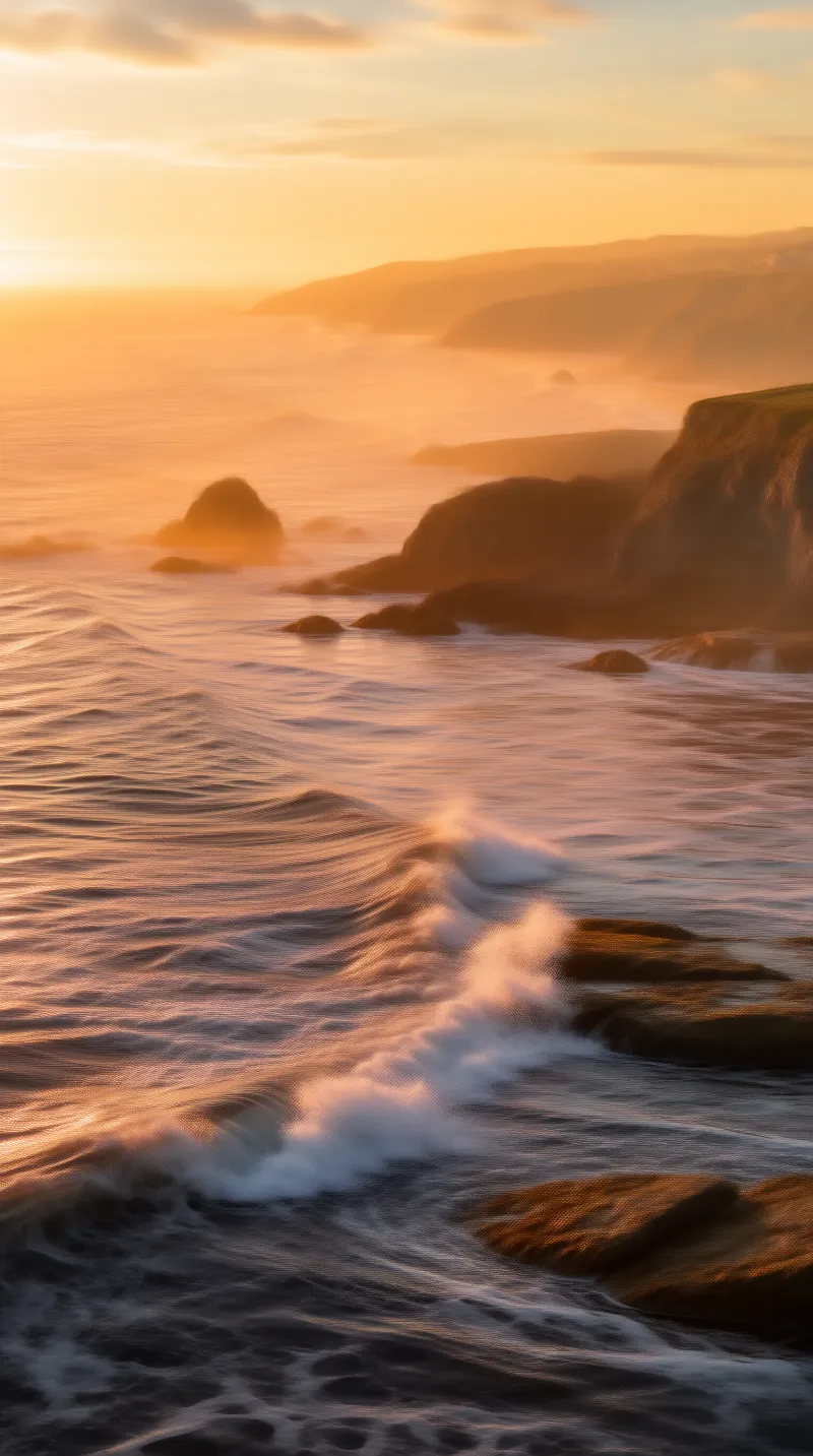Golden Sunset Coast
