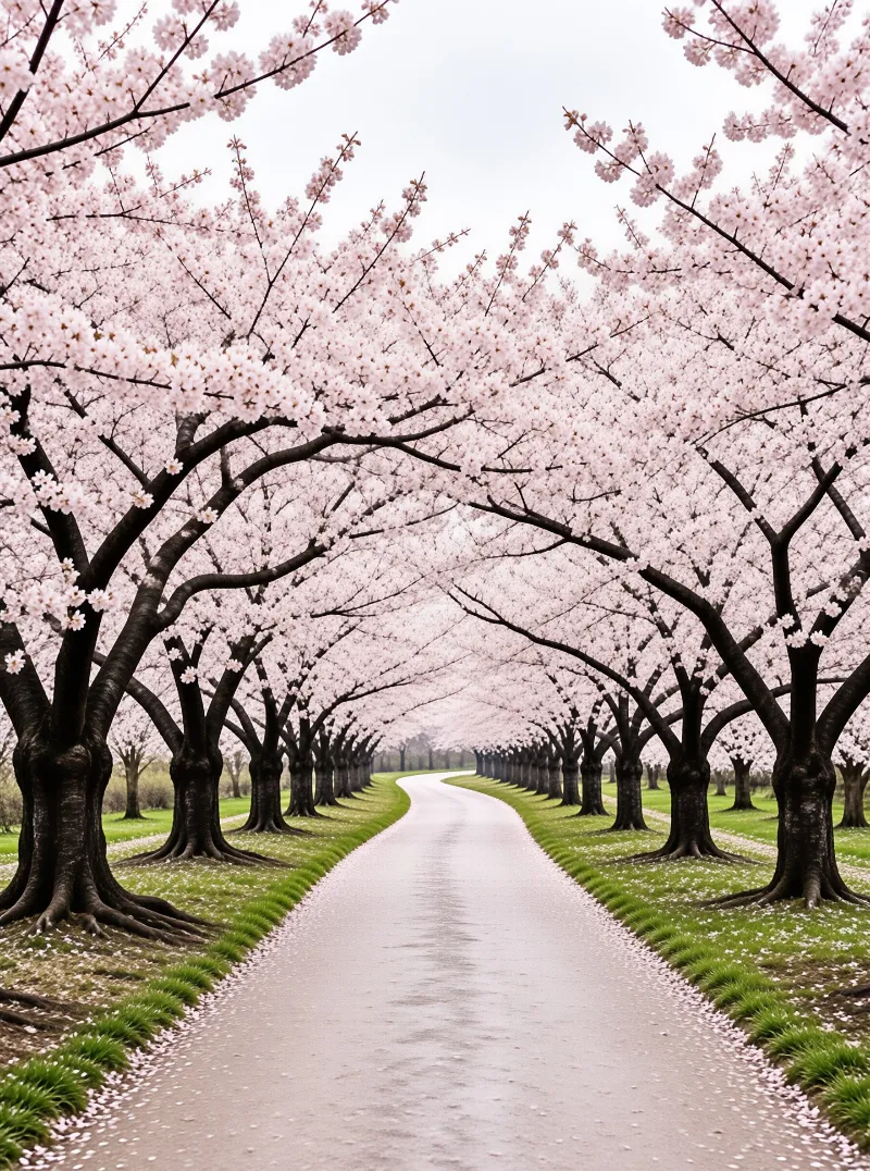 Cherry Blossom Path