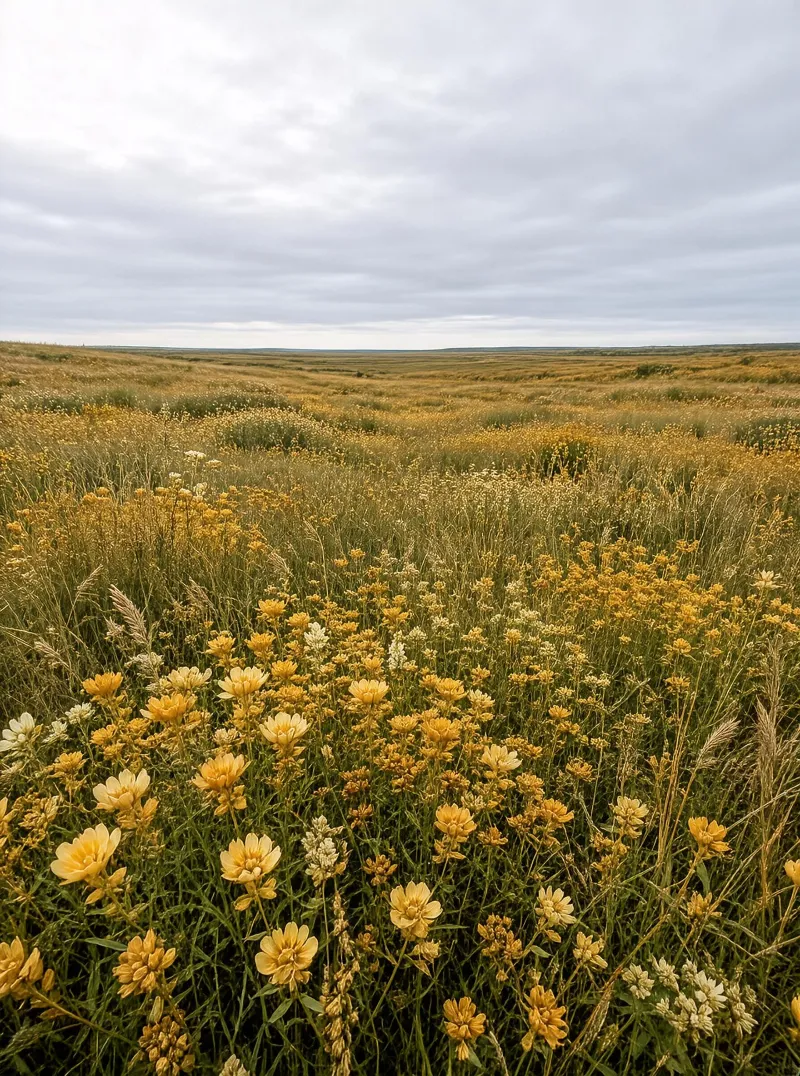 Wildflower Meadow Landscape