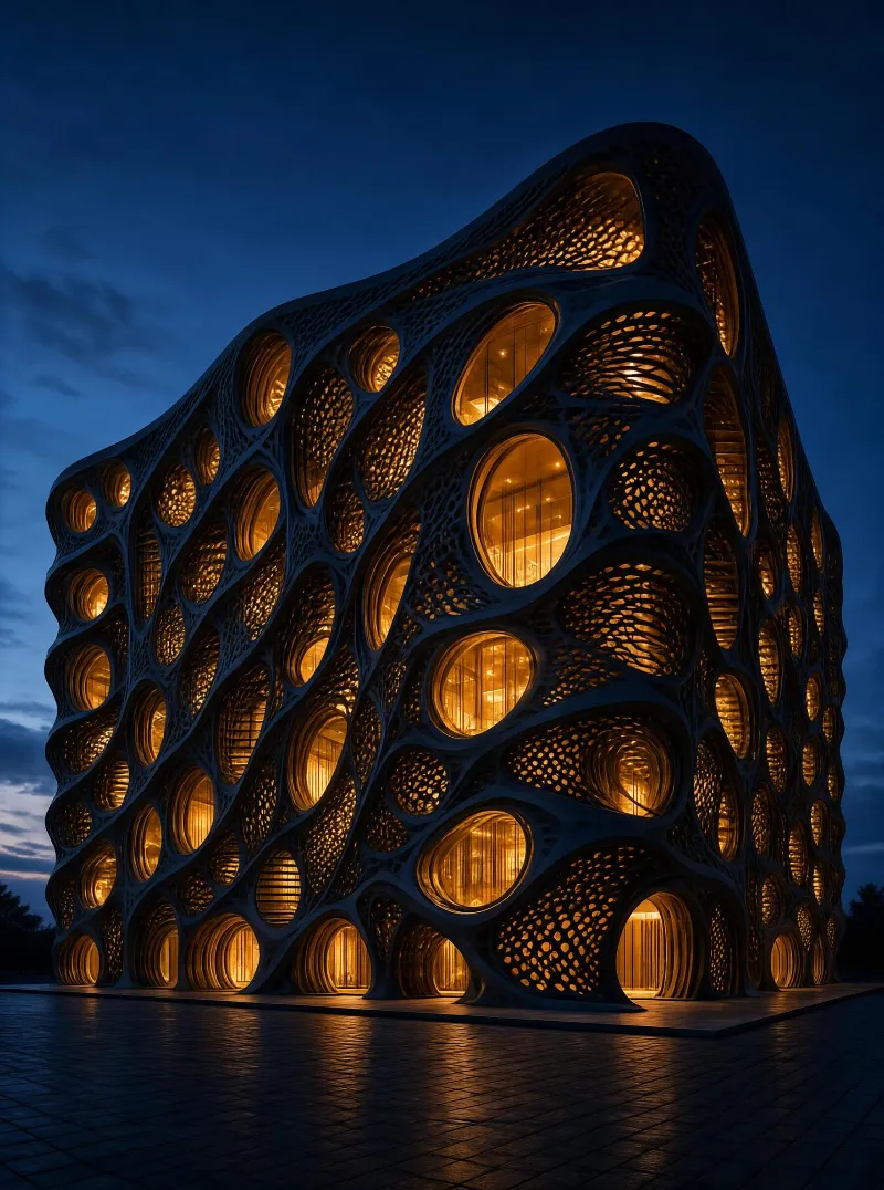Futuristic Organic Structure