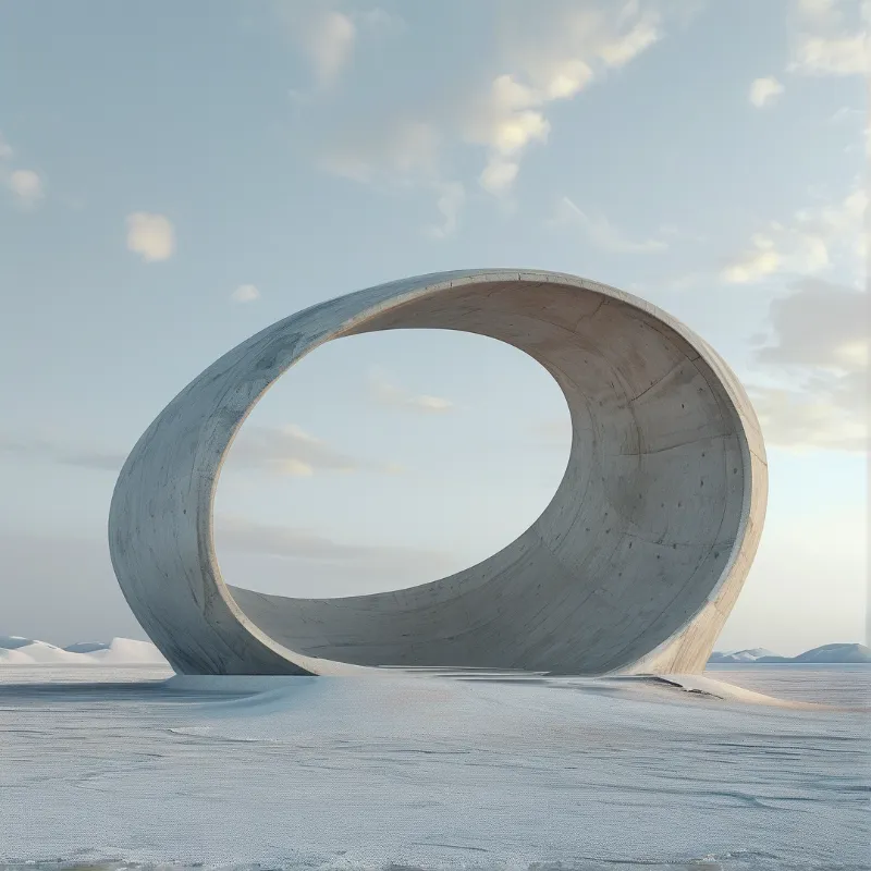Frozen Concrete Ring