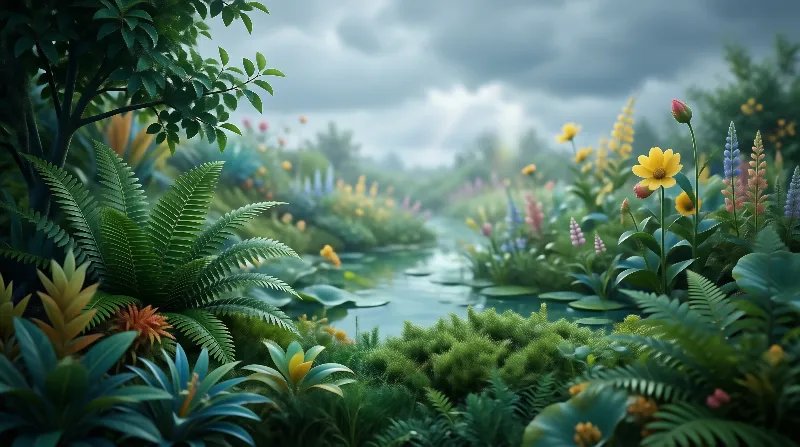 Enchanted Garden Stream